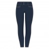 Calça de equitação Easy Rider Amara FullGrip - Azul-marinho
