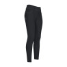 Legging de equitação Easy Rider Maxima FullGrip Infantil - Preto