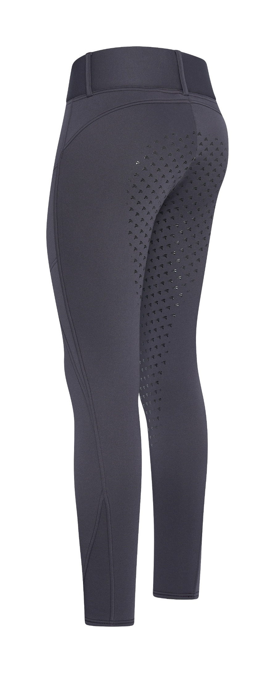 Legging de equitação Easy Rider Don FullGrip Kids Periscópio Cinzento