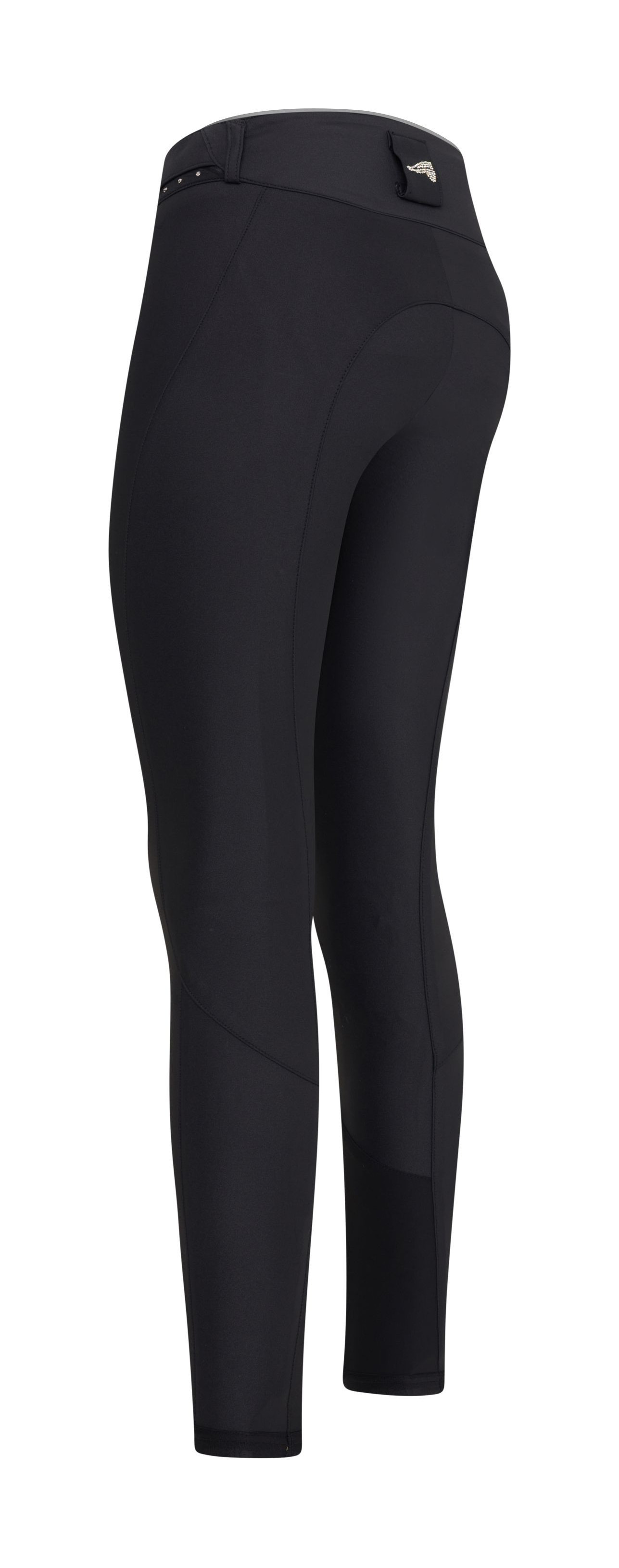 Calça de equitação Euro-Star Equitation Queen FD FullG Preto brilhante