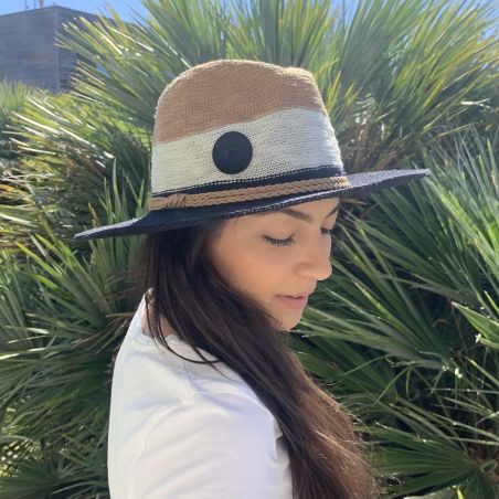 Chapéu Penélope Ráfia