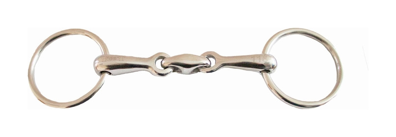 Mors de bride double brisure T de T