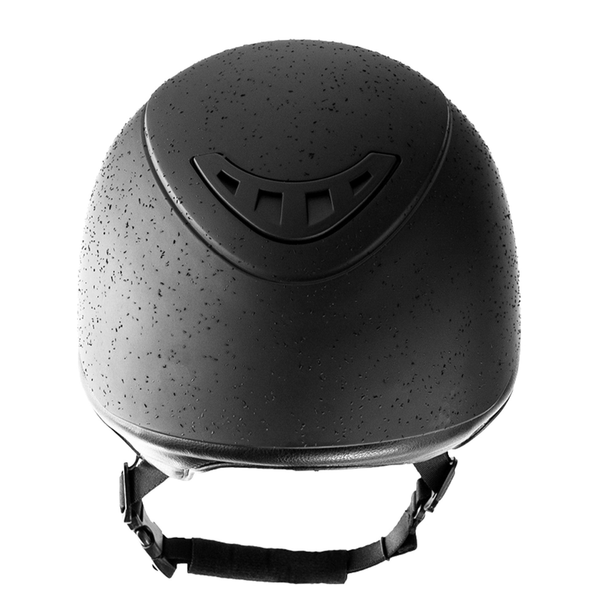 Capacete EQ3 Lynx Back on Track Eventing Preto