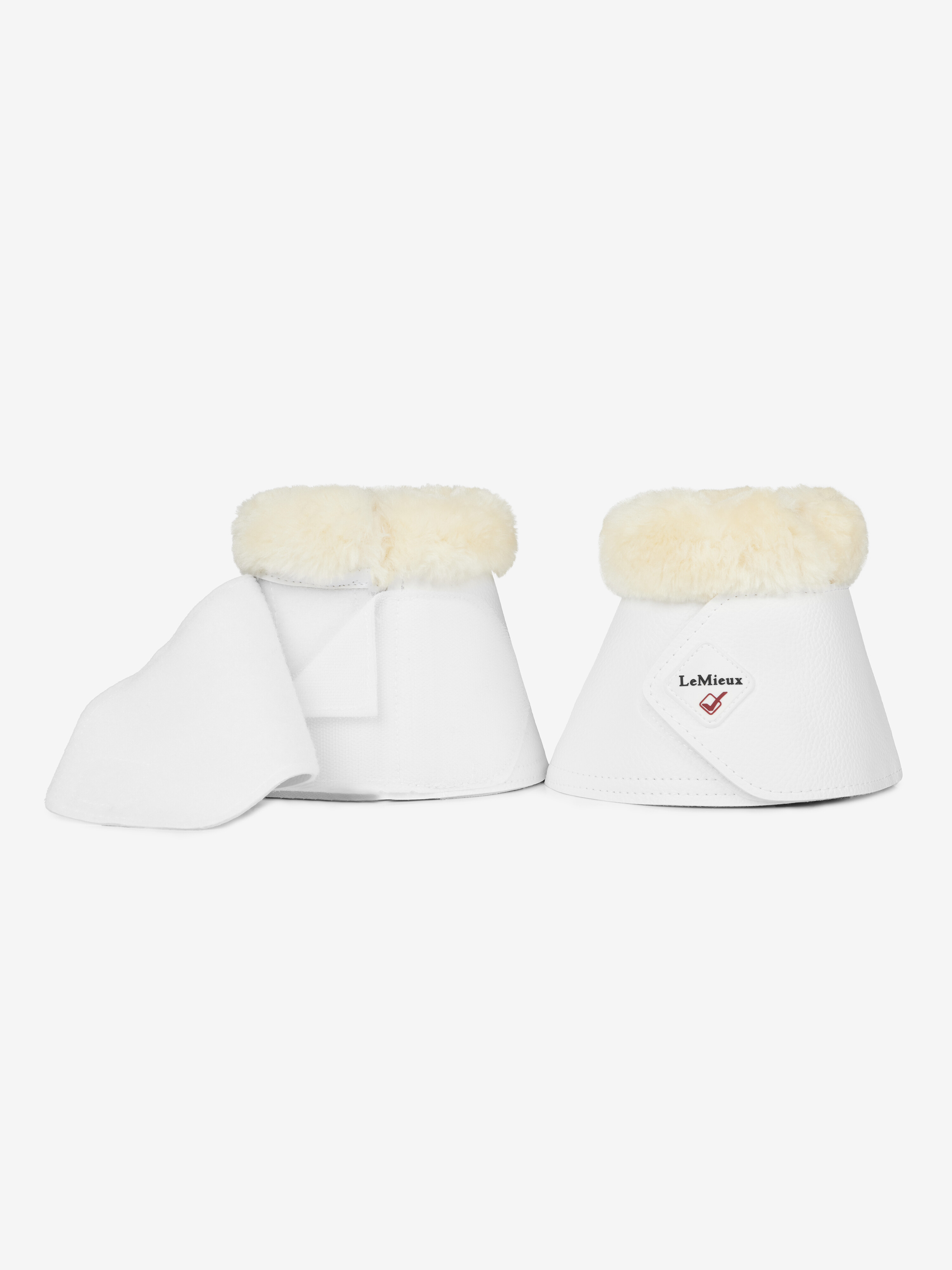 Sino LeMieux com Lã e Couro Sintético Branco