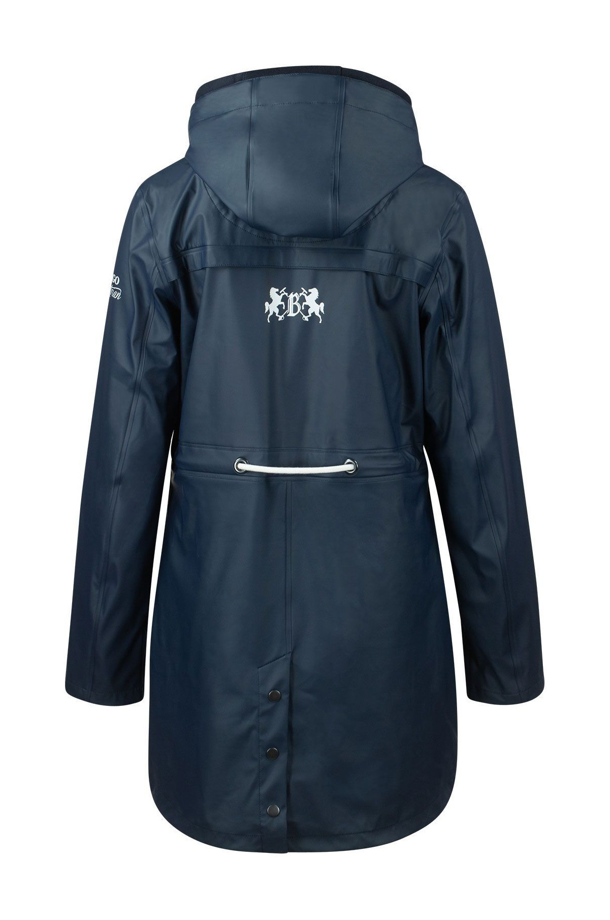 Impermeável em PU Emma mulher B Vertigo Azul-marinho escuro