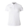 Polo funcional de mangas curtas Denise feminino Horze - Branco