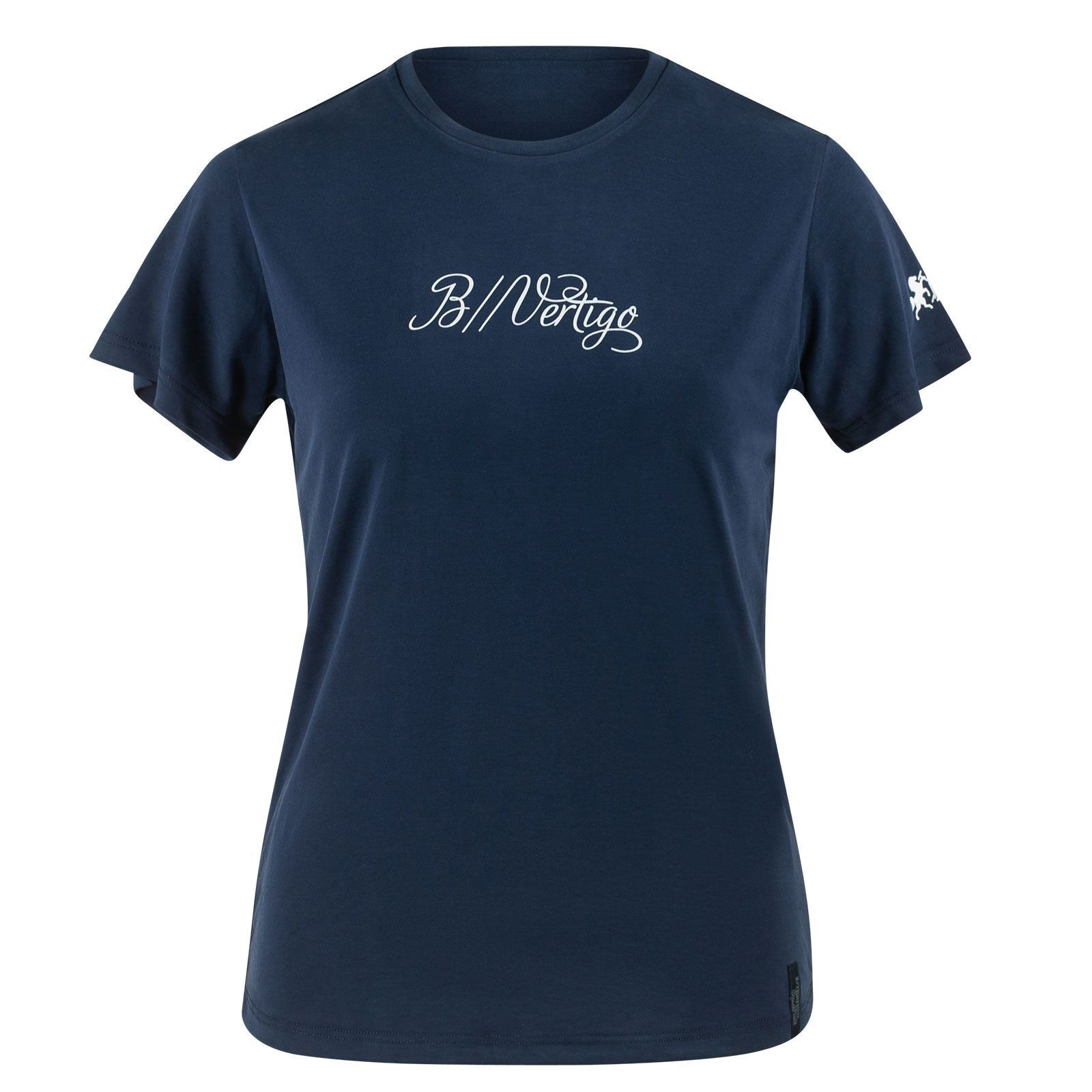 Polo de competição de manga curta Daniele feminino B Vertigo Azul-marinho escuro Polo de competição de manga curta Daniele feminino B Vertigo Azul-marinho escuro