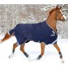 Cobertura Horseware Rambo Original 200g com Leg Arches - Marinho / prateado