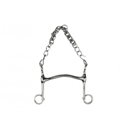 Mordedura de embocadura Metalab cano oco