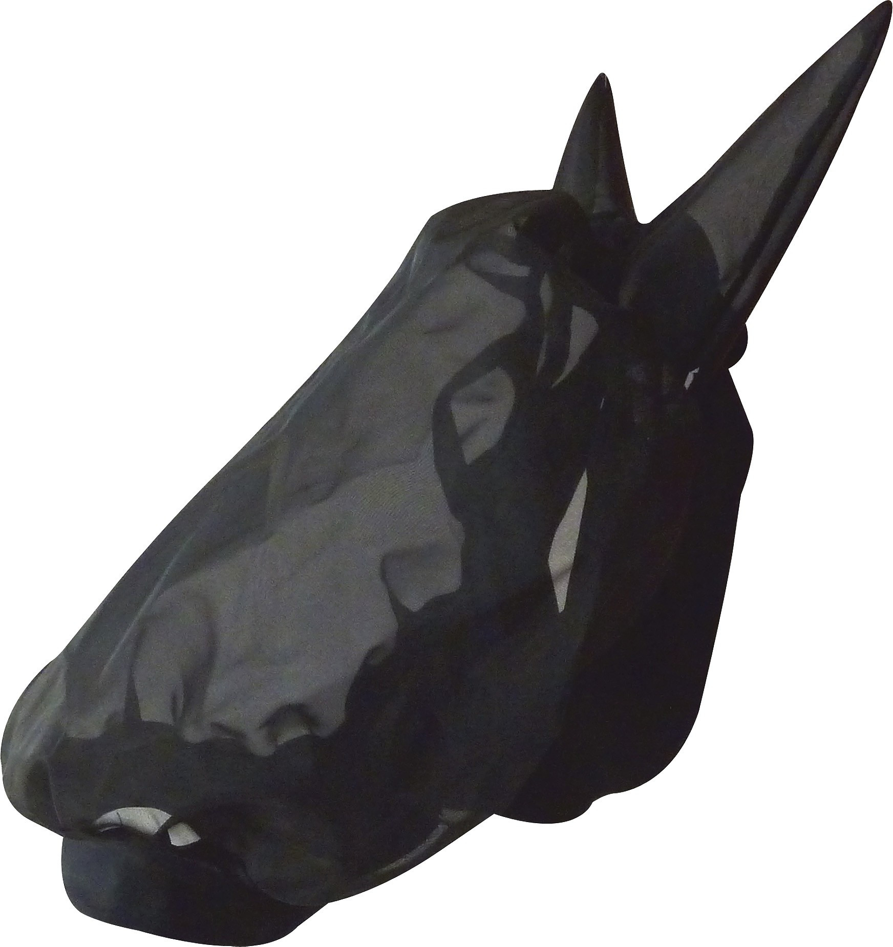 Maschera antimosche in Lycra® Equithème Preto Maschera antimosche in Lycra® Equithème Preto