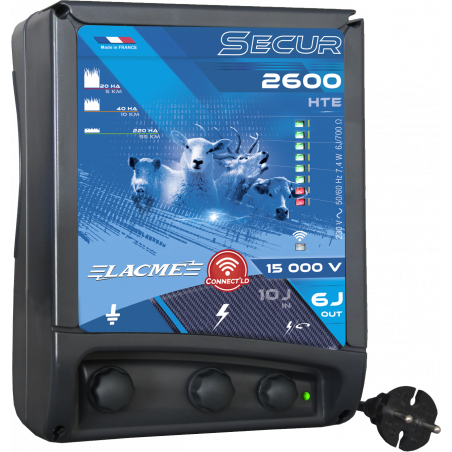 Eletrificador Lacmé Secur 2600 Connect'LD