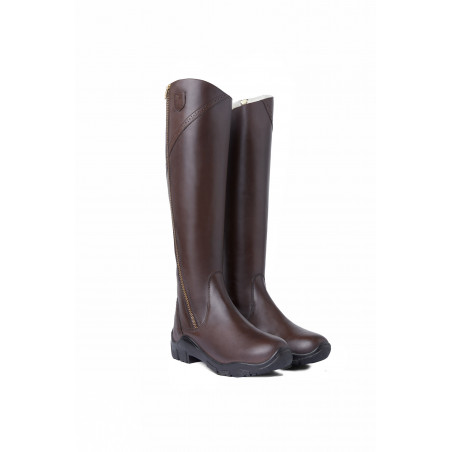 Botas forradas de couro Horze Aspen feminino