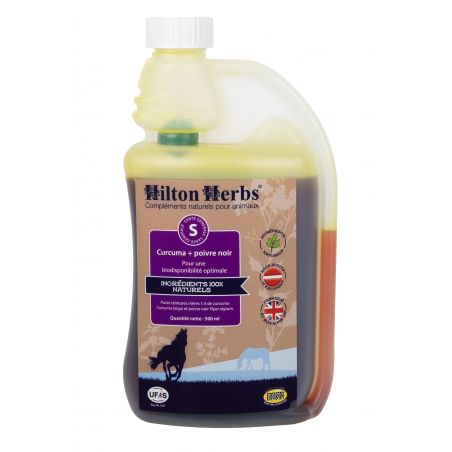Cúrcuma e Pimenta Preta Hilton Herbs