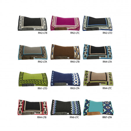 Tapete Navajo desbotado Pool's Star