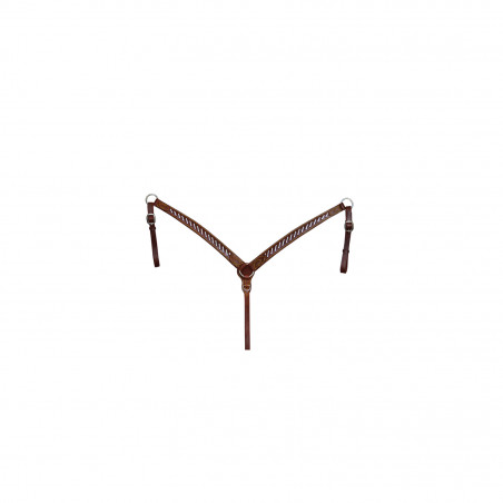 Peitoral western Lakota Silver Wire