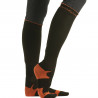 Meias femininas Flags & Cup Kamena - Preto / coral