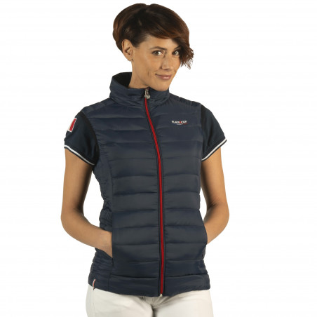 Colete feminino sem mangas France Collection Flags & Cup