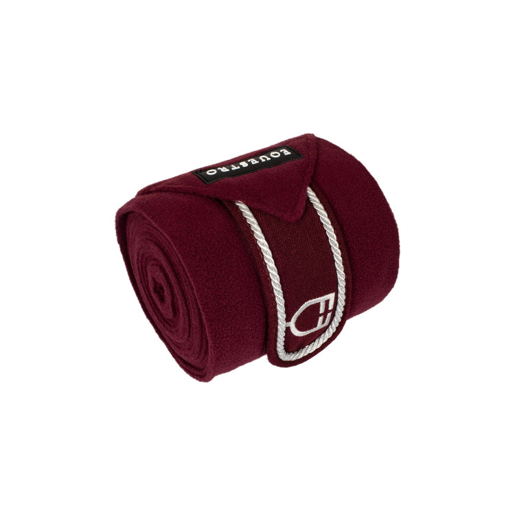 Bandagens de polo para pónei com logotipo bordado Diamond em conjunto de 4 Equestro Bandagens de polo para pónei com logotipo bordado Diamond em conjunto de 4 Equestro