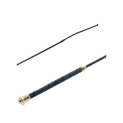 Chicote de Dressage com Cabo Grip Ouro/Prata Umbria Equitazione Chicote de Dressage com Cabo Grip Ouro/Prata Umbria Equitazione