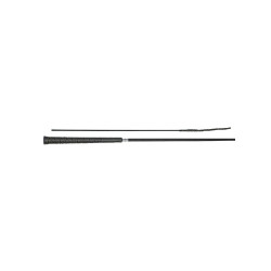 Chicote de Dressage com Cabo Antiderrapante Estilo Golfe, Haste Preta Fosca Umbria Equitazione Chicote de Dressage com Cabo Antiderrapante Estilo Golfe, Haste Preta Fosca Umbria Equitazione