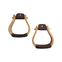 Estribo western de madeira Pool's 2"