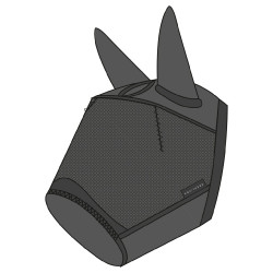 Máscara anti-moscas/anti-UV Equithème Doux