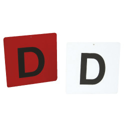 LETRAS E NÚMERO DE MANOBRABILIDADE