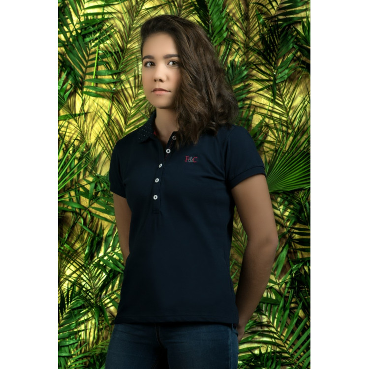 Polo feminino COATA Flags & Cup Polo feminino COATA Flags & Cup