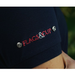 Polo feminino COATA Flags & Cup Polo feminino COATA Flags & Cup