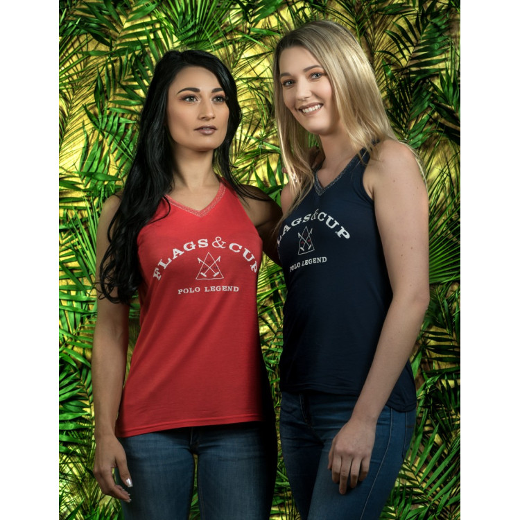 Camiseta feminina ICA Flags & Cup Camiseta feminina ICA Flags & Cup