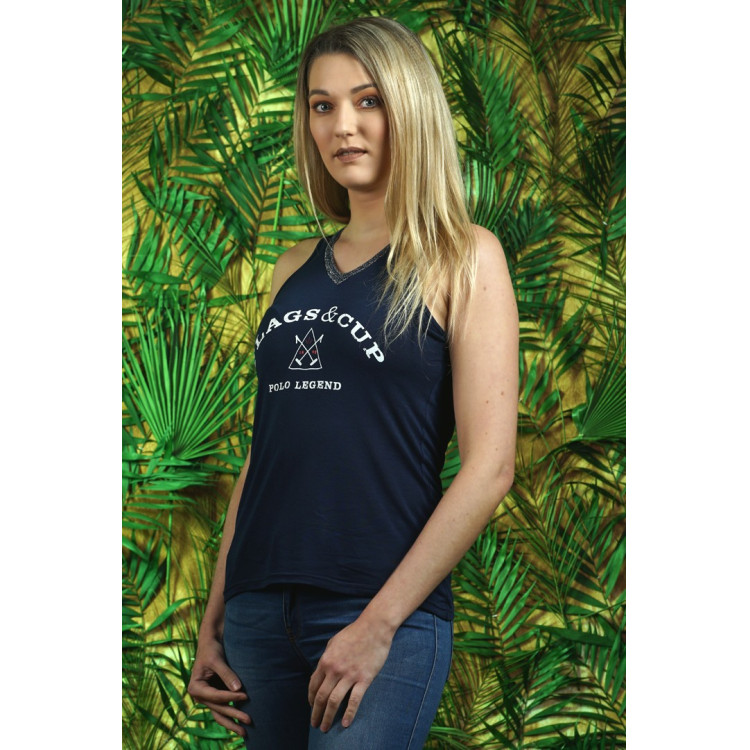 Camiseta feminina ICA Flags & Cup Camiseta feminina ICA Flags & Cup