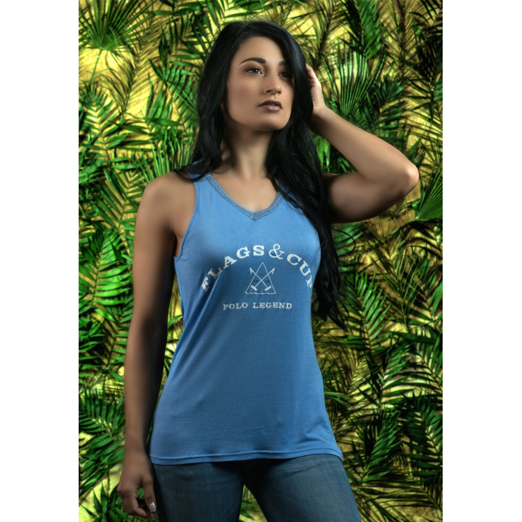 Camiseta feminina ICA Flags & Cup Camiseta feminina ICA Flags & Cup