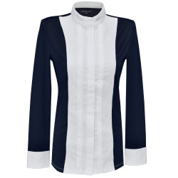 Polo Diamantina feminino de mangas compridas Flags & Cup Polo Diamantina feminino de mangas compridas Flags & Cup