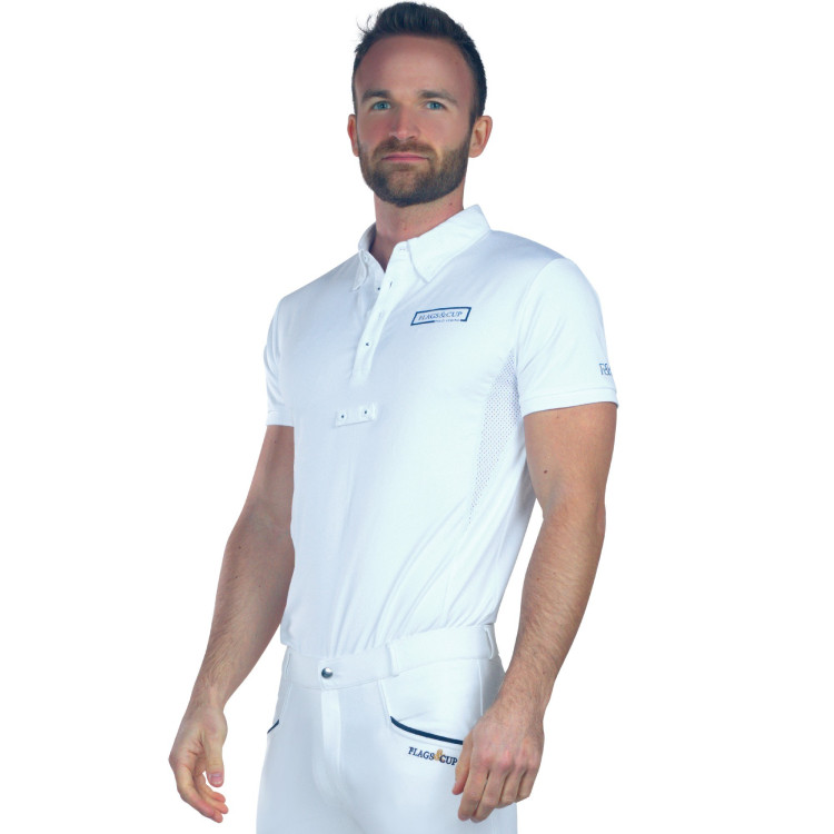 Polo Masculino Cartago mangas curtas Flags & Cup Polo Masculino Cartago mangas curtas Flags & Cup