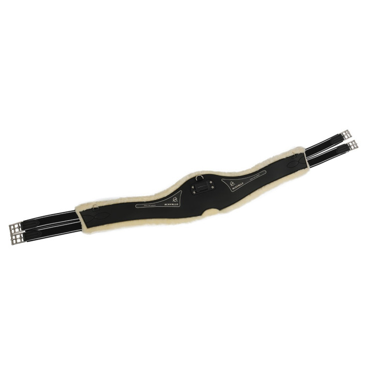 Cilha Anatômica Acavallo Gel & PVC Forro de Lã Removível
