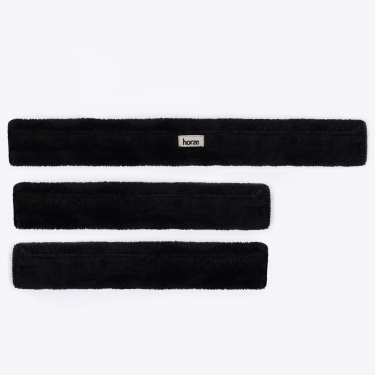 Conjunto de protetores para peitoral em pelo sintético Narvik (3 peças) Horze Conjunto de protetores para peitoral em pelo sintético Narvik (3 peças) Horze