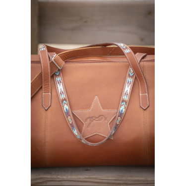 Bolsa Pénélope Bowl Conhaque Castanho Bolsa Pénélope Bowl Conhaque Castanho