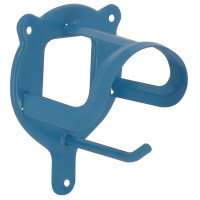 Suporte de rédea revestido em vinil Azul Suporte de rédea revestido em vinil Azul