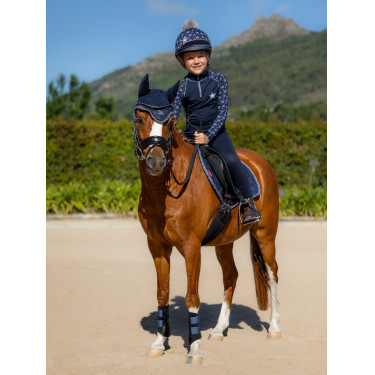 Guétras fechadas Mini LeMieux Índigo Azul