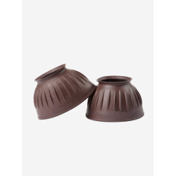 Sinos de borracha com nervuras LeMieux Castanho Sinos de borracha com nervuras LeMieux Castanho