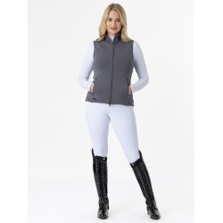 Calça LeMieux Amara II com Assento Inteiro Branco