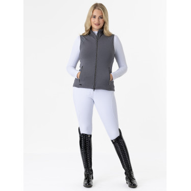 Calça LeMieux Amara II com Assento Inteiro Branco
