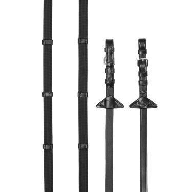 Rendas Continental LeMieux de borracha Preto / prata