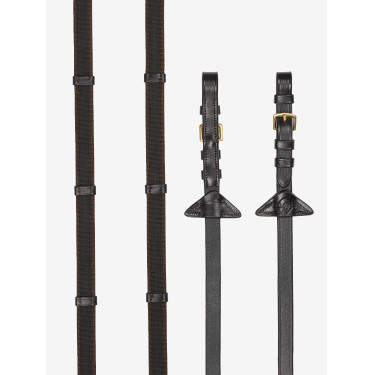 Rendas Continental LeMieux de borracha Castanho / latão