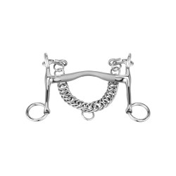 Mors de bridão Sprenger Satinox hastes curtas 5 cm Mors de bridão Sprenger Satinox hastes curtas 5 cm