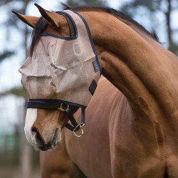 Máscara anti-moscas Horseware Mio sem orelhas Máscara anti-moscas Horseware Mio sem orelhas