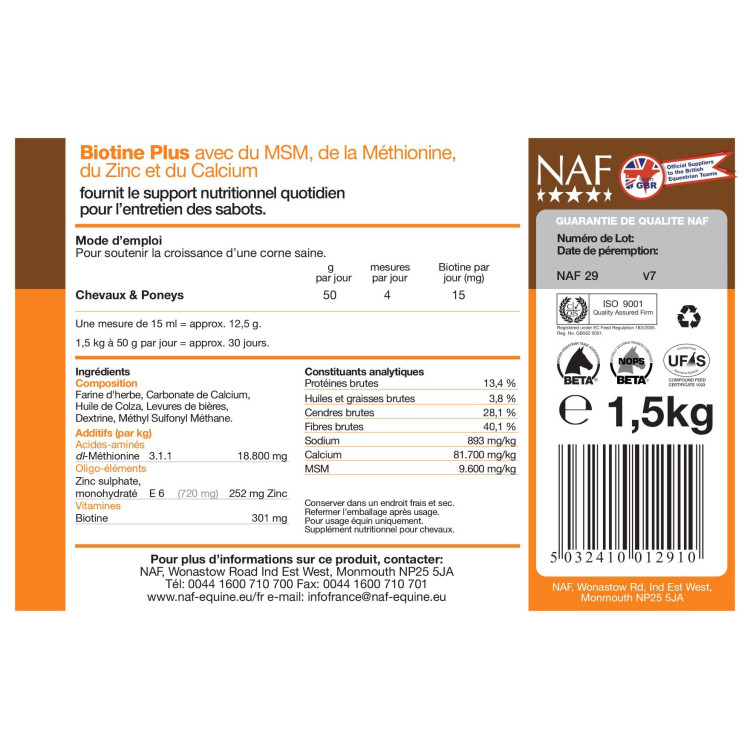 Biotina Plus NAF Biotina Plus NAF