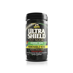 Máscara anti-moscas com orelhas e protetor de nariz Absorbine Ultrashield Máscara anti-moscas com orelhas e protetor de nariz Absorbine Ultrashield