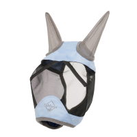Máscara anti-moscas LeMieux Visor-Tek com orelhas Névoa Azul Máscara anti-moscas LeMieux Visor-Tek com orelhas Névoa Azul