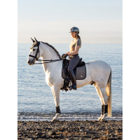 Manta de sela LeMieux Earth Dressage Square Musgo Castanho Manta de sela LeMieux Earth Dressage Square Musgo Castanho